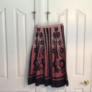 Pink Ombré Swing Skirt